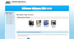 Desktop Screenshot of glendalehighschool.net