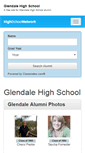 Mobile Screenshot of glendalehighschool.net
